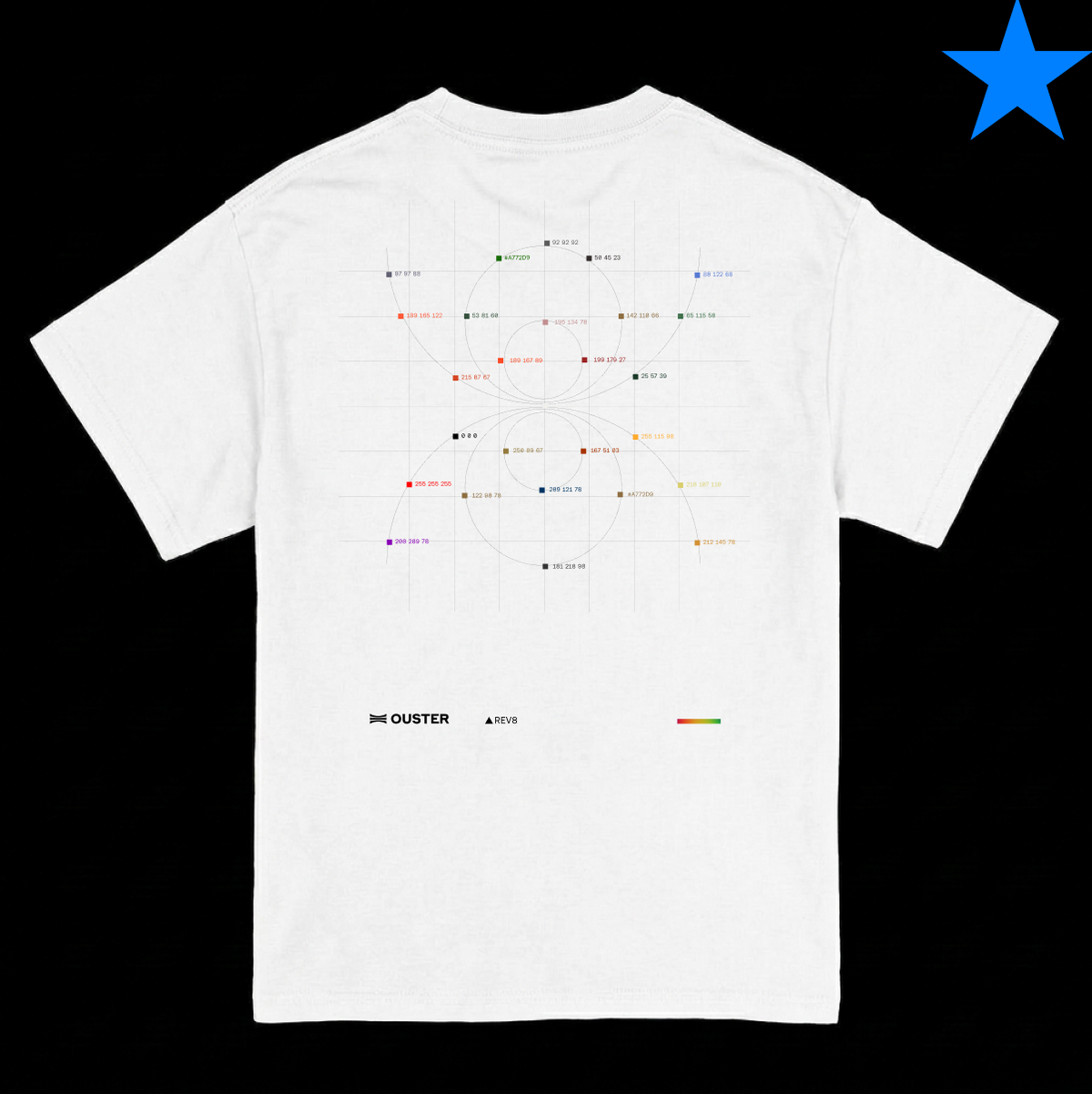 Sensor Lineup Tee - Natural